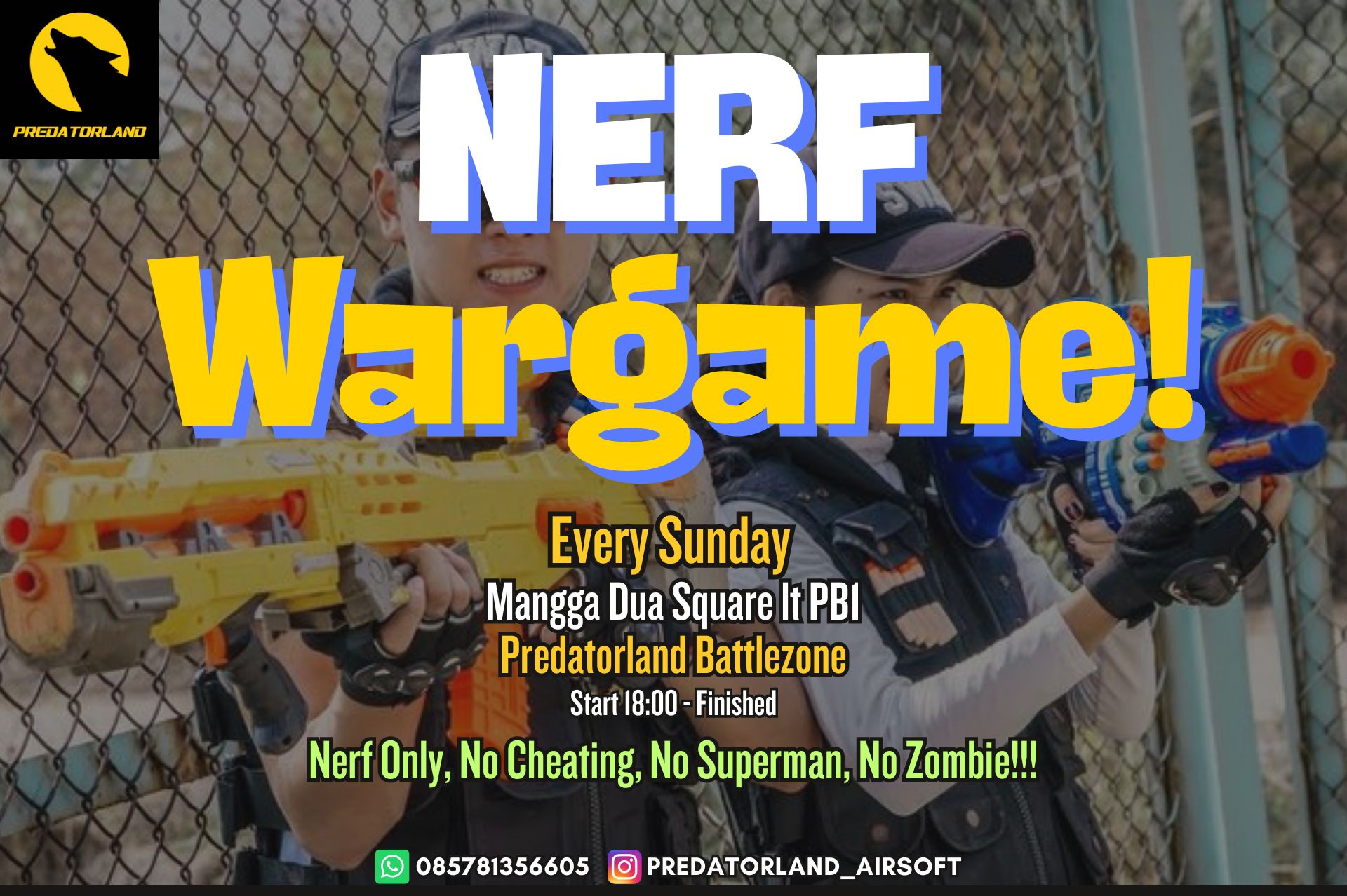 Nerf Wargame - Every Sunday