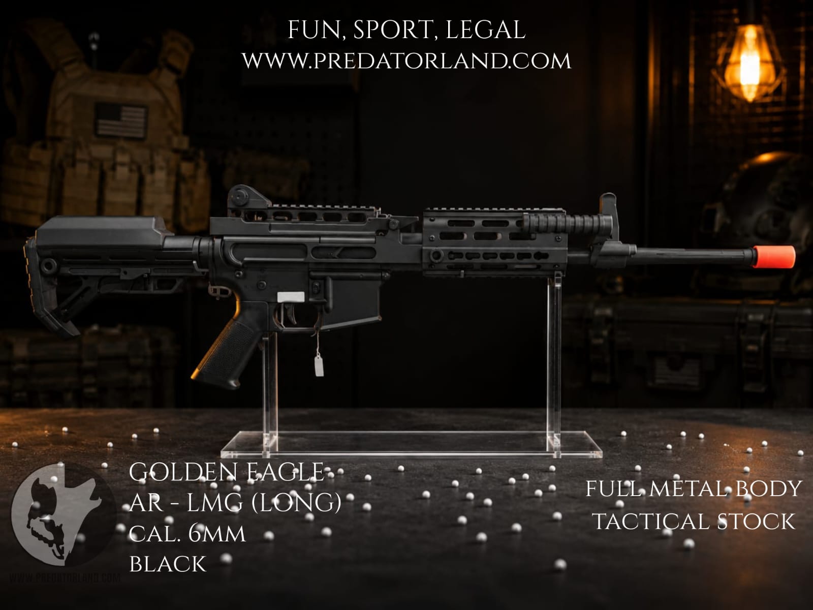 Golden Eagle AR-LMG Long